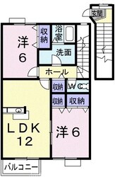 サニープロムナードⅡの物件間取画像